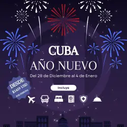 Promocional año nuevo en cuba