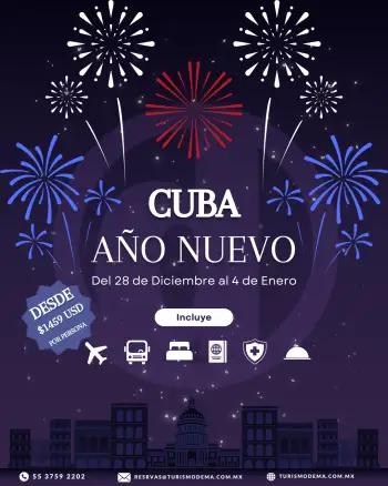 Promocional año nuevo en cuba